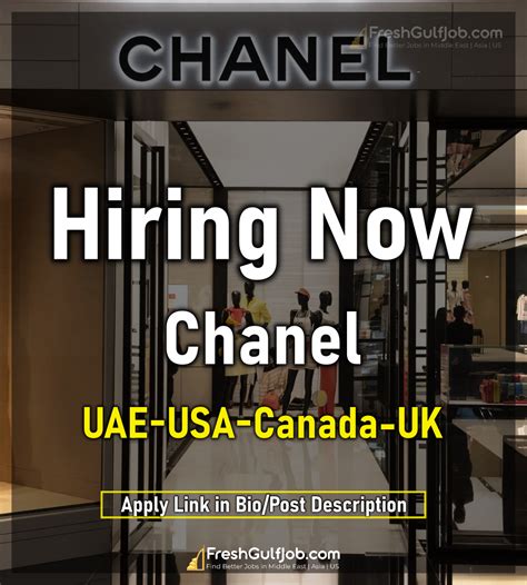 chanel jobs home based job|chanel customer service jobs.